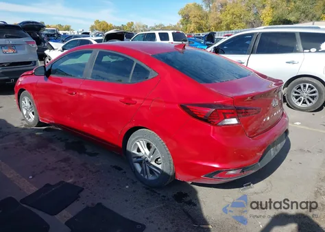 2019 Hyundai Elantra Value Edition from USA, damaged, VIN KMHD84LF4KU798222